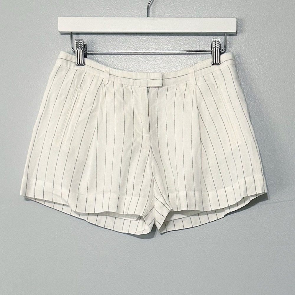ATM‎ Anthony Thomas Melillo pleated Stripe Shorts Size 2